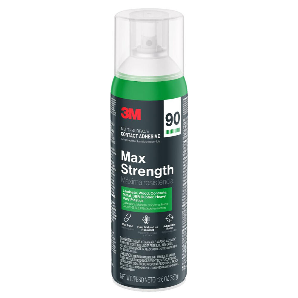 image of Max Strength 90 Multi-Surface Spray Adhesive, 12.6 oz