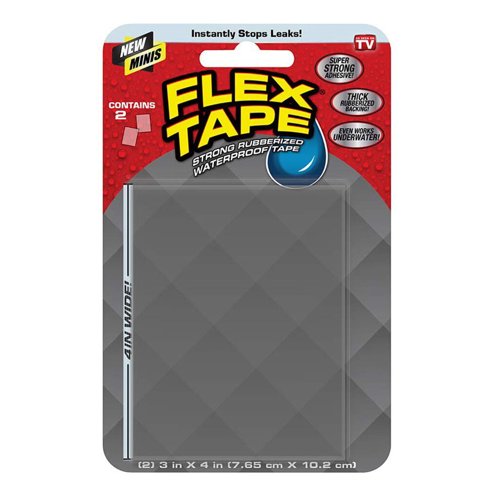 image of 3 in x 4 in Mini Repair Tape, Clear, 2 ct
