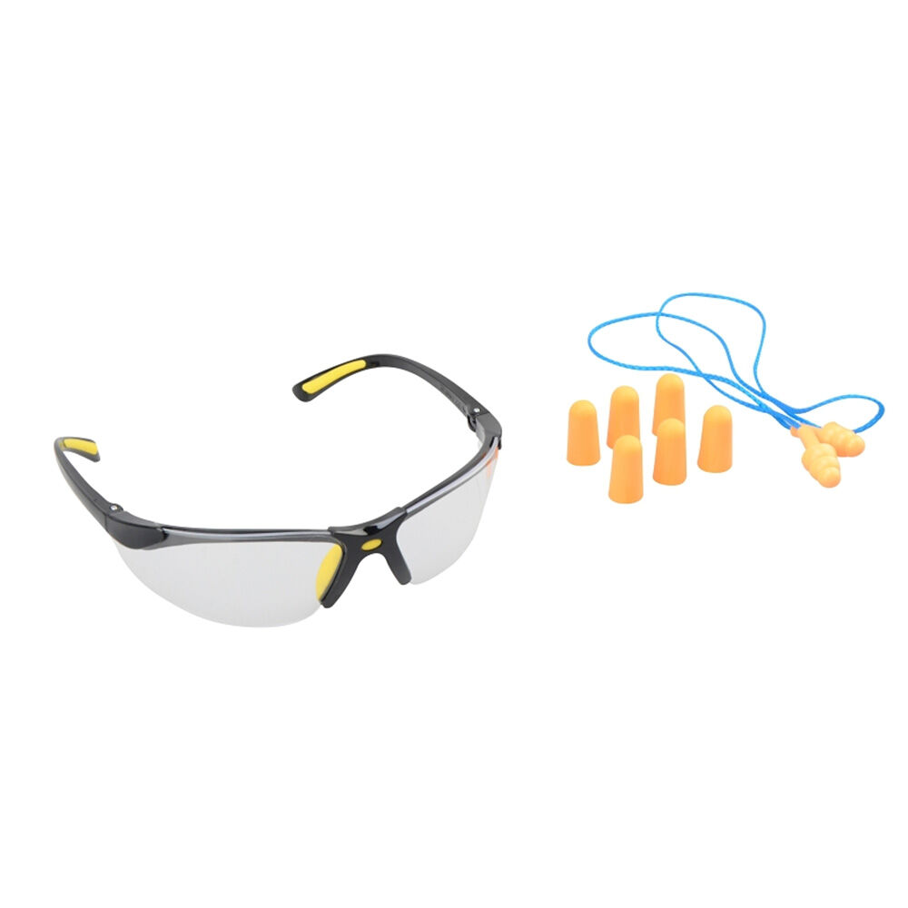 image of Ear Plugs and Safety Glasses Combo