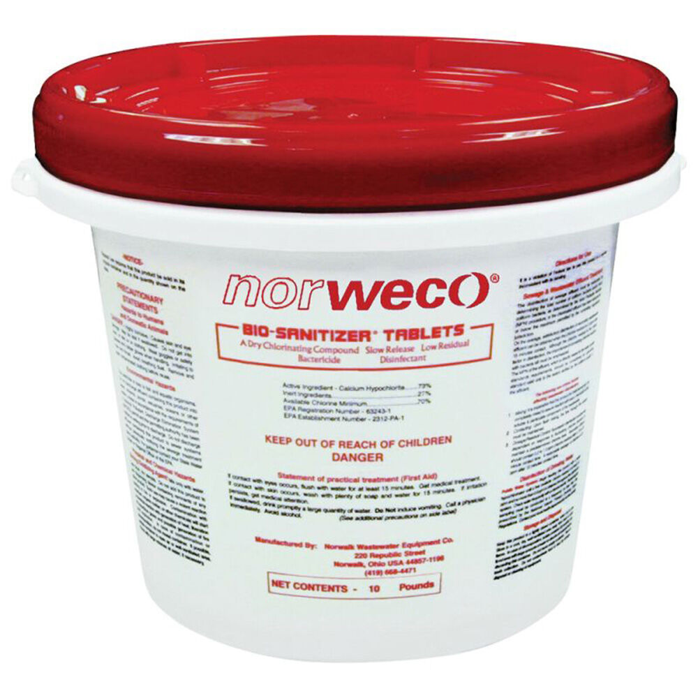 image of Bio-Sanitizer Disinfecting Tablets, 10 lb