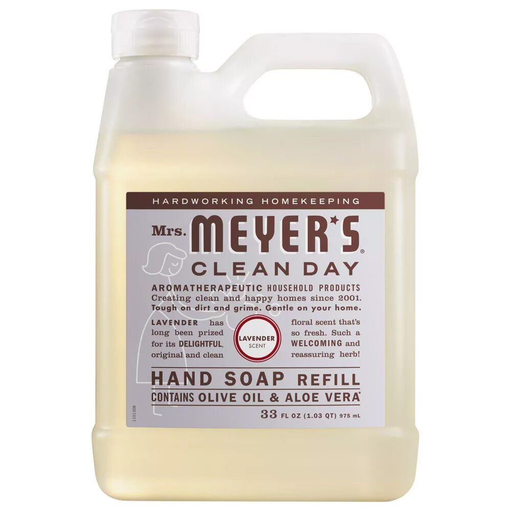 image of Liquid Hand Soap Refill, Lavender, 33 fl oz