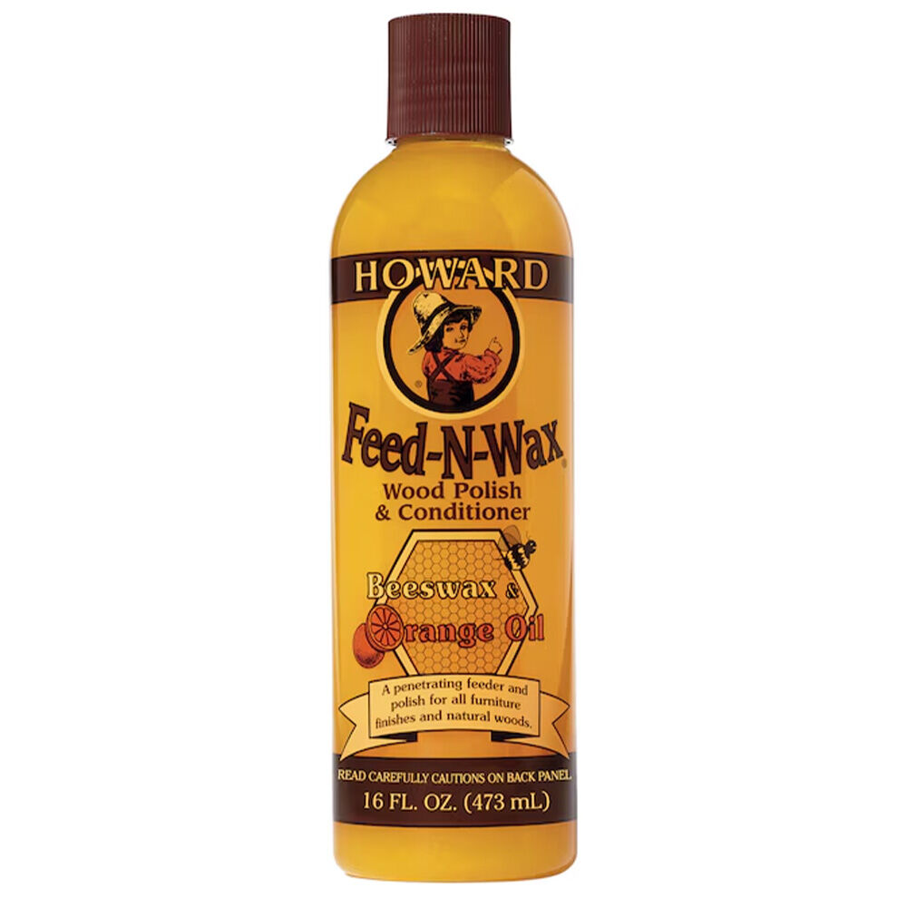 image of Feed-N-Wax Wood Polish and Conditioner, 16 fl oz