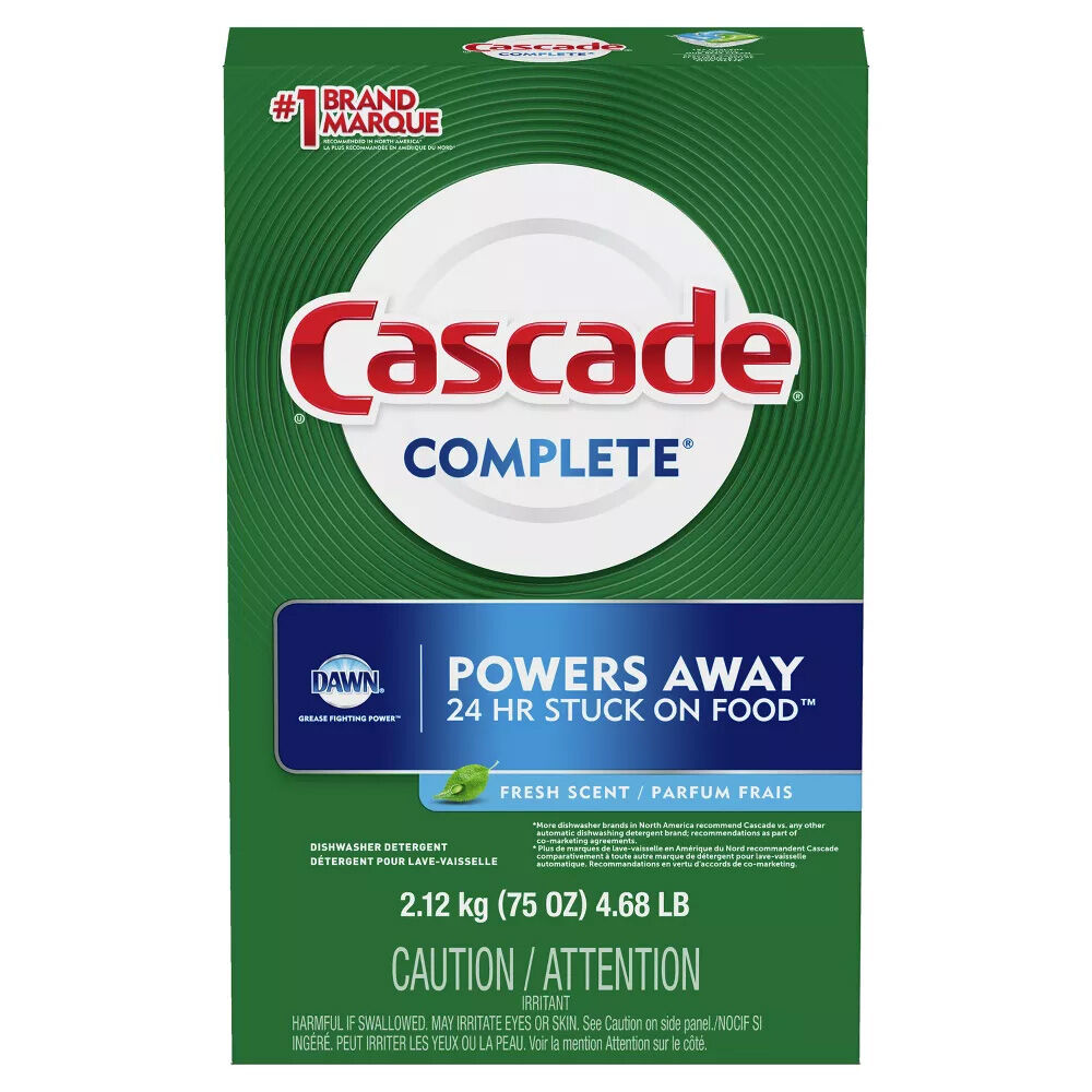 image of Dishwasher Powder Detergent, 75 oz