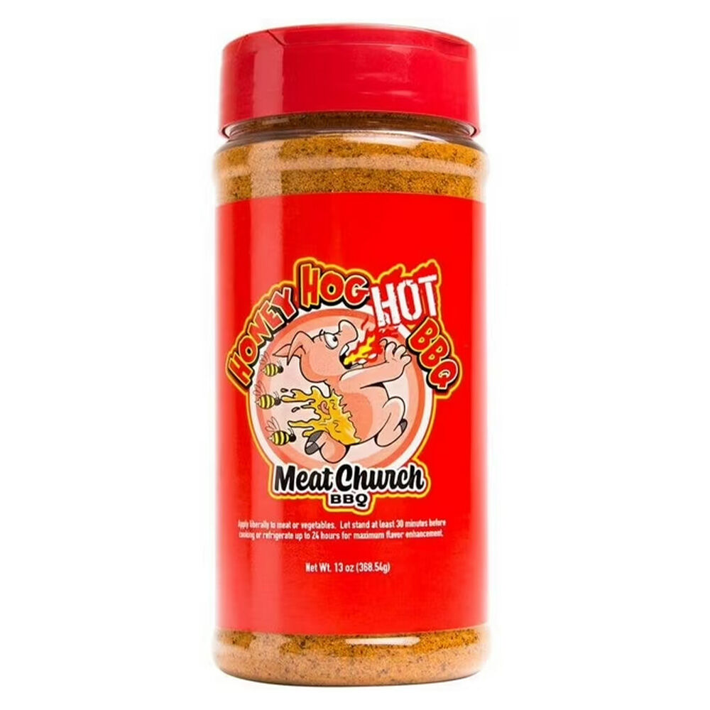image of BBQ Rub- Honey Hog Hot, 13 oz