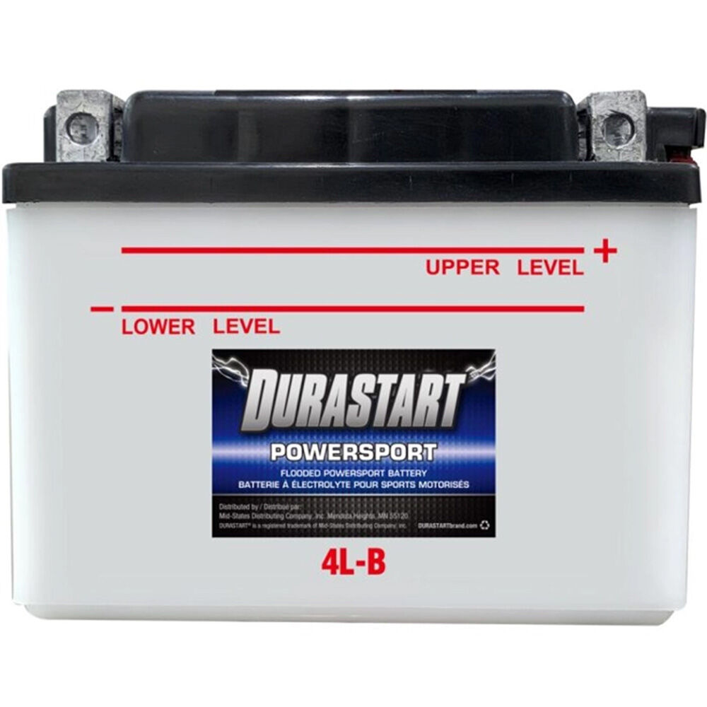 image of 12V Powersport Flooded UTV/Motorcycle Battery, 4L-B
