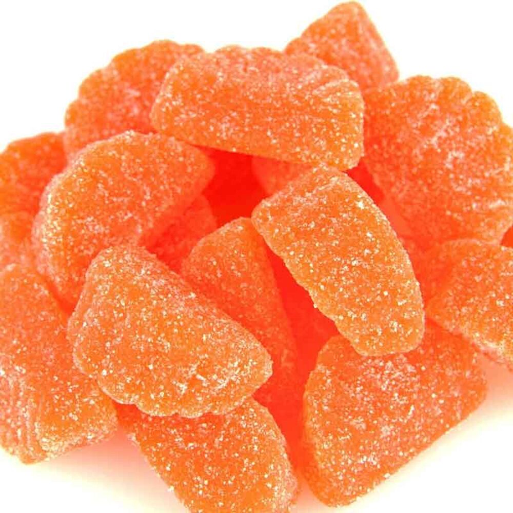 image of Orange Slices Jells Candy, 17 oz