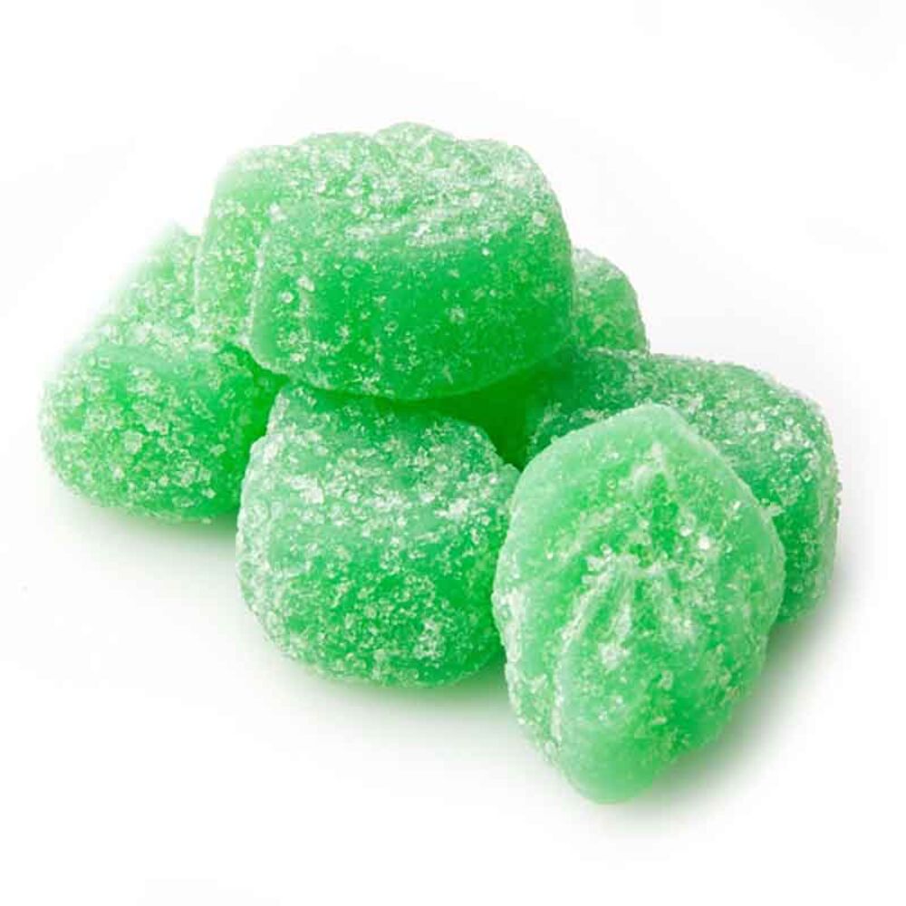 image of Spearmint Jells Candy, 17 oz