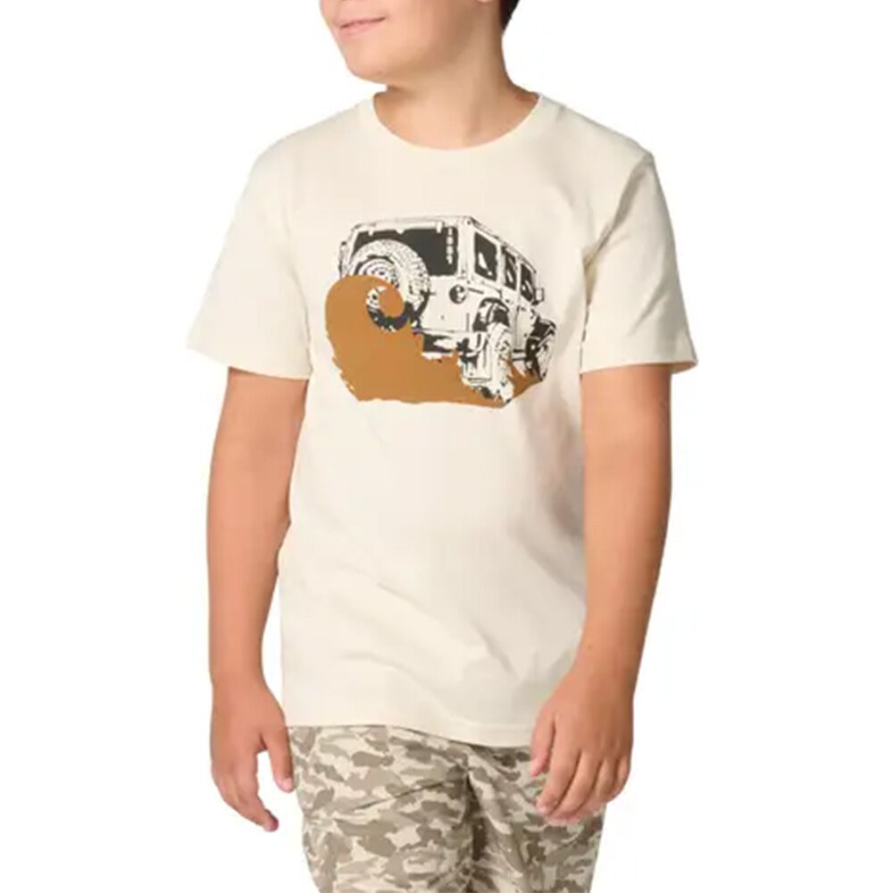 image of Kids' Dog Logo Short Sleeve T-Shirt