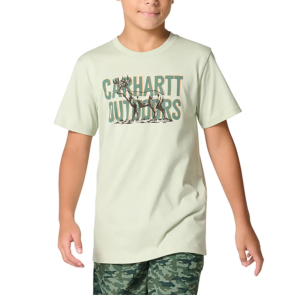 image of Kids' Deer Graphic Short Sleeve T-Shirt