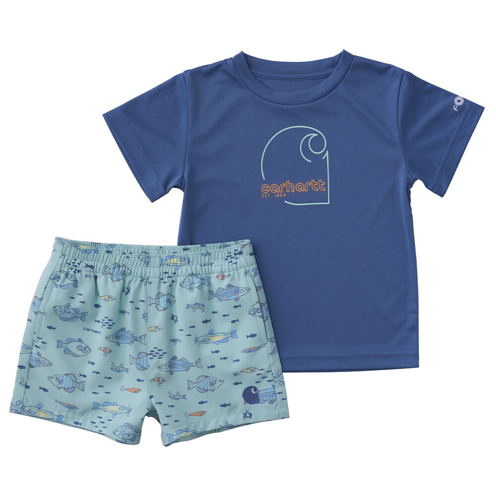 image of Infant's Force Sun Defender Shirt and Short Set