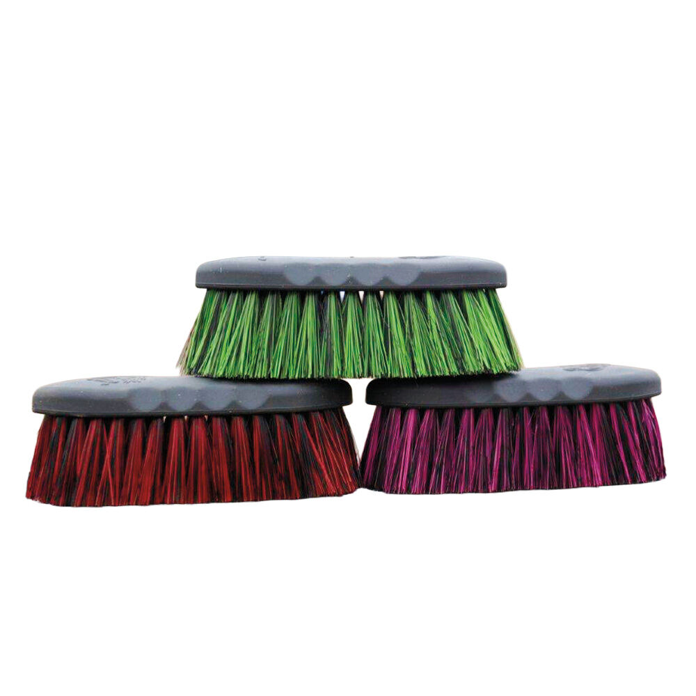 image of Assorted Soft Poly Horse Brush, Small (Color May Vary)