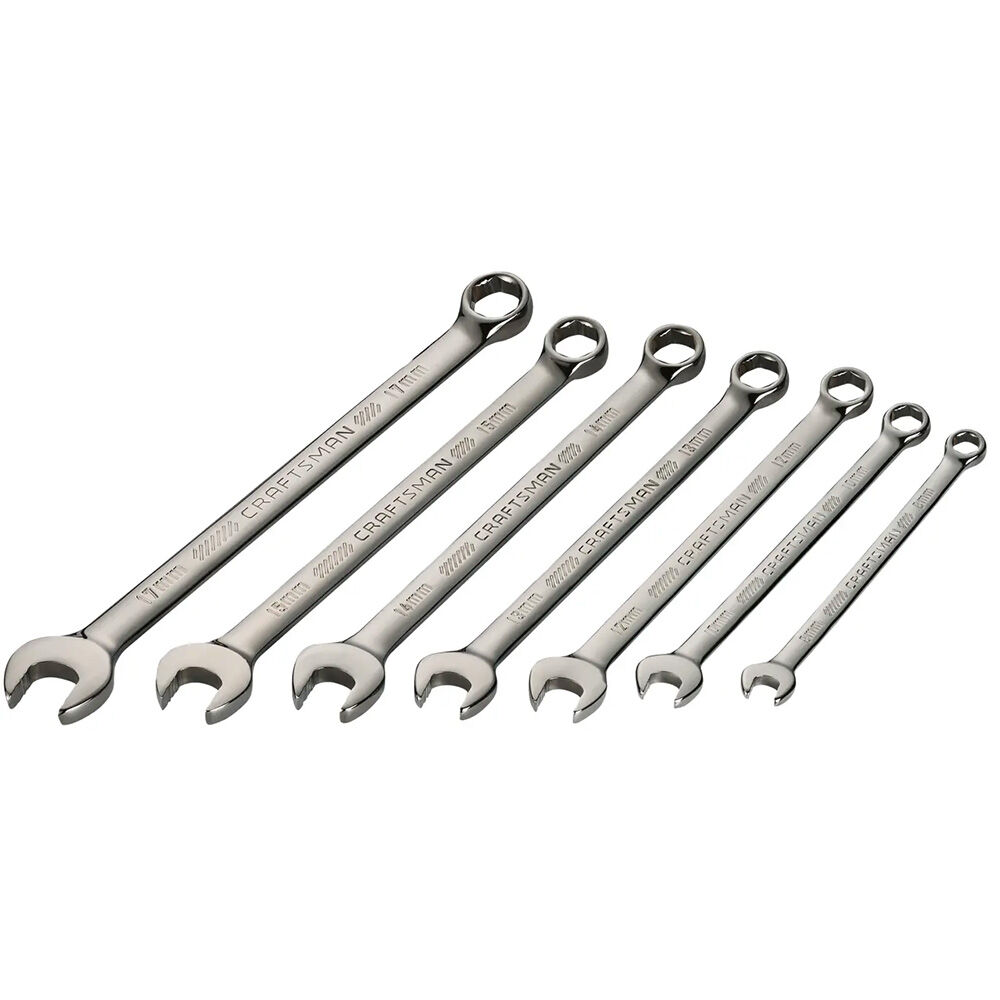 image of OVERDRIVE Metric Combination Wrench Set, 7 pc