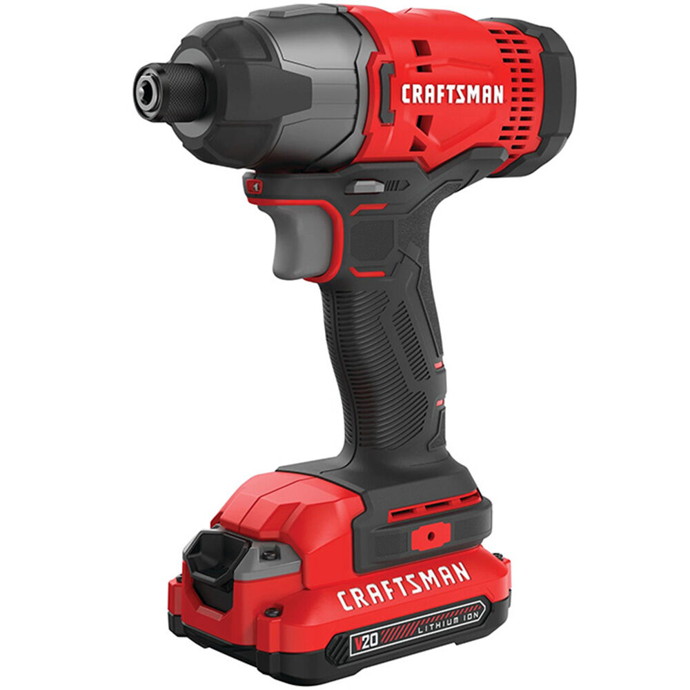 image of V20* Cordless 1/4-in Impact Driver Kit (1 Battery)