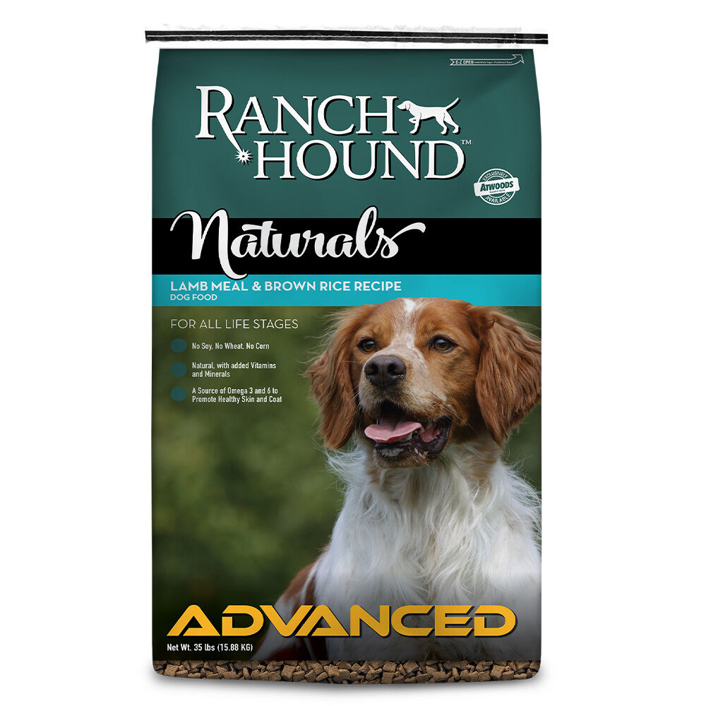 image of Dry Dog Food- Naturals, Lamb and Brown Rice, 35 lb