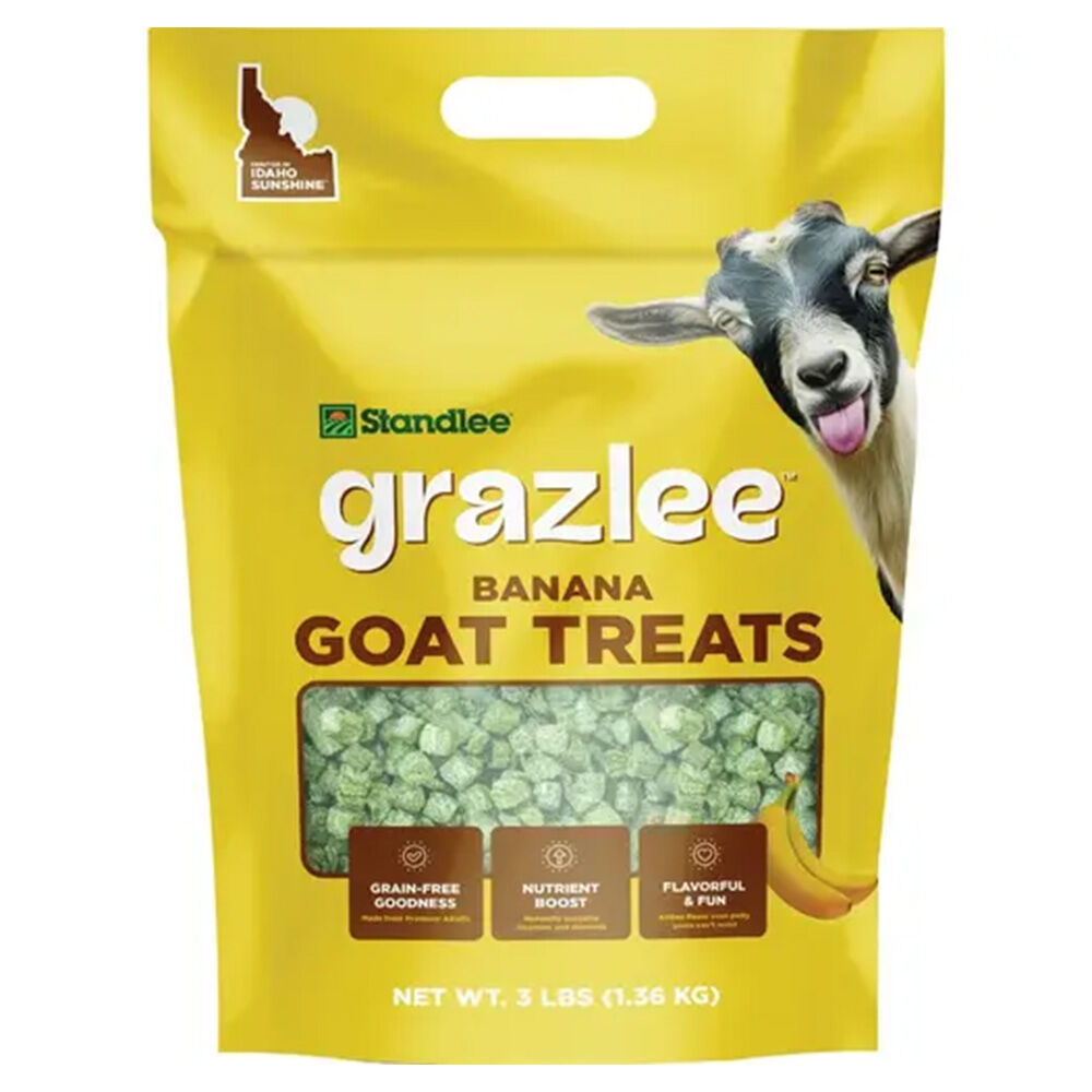 image of Grazlee Banana Flavored Goat Treats, 3 lb