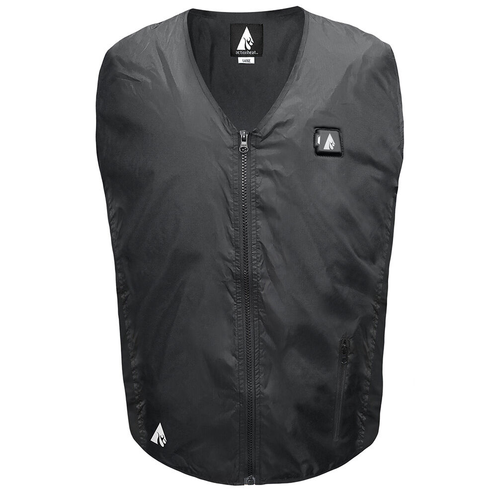 image of 5V Battery Heated Vest Liner, Black, 4XL