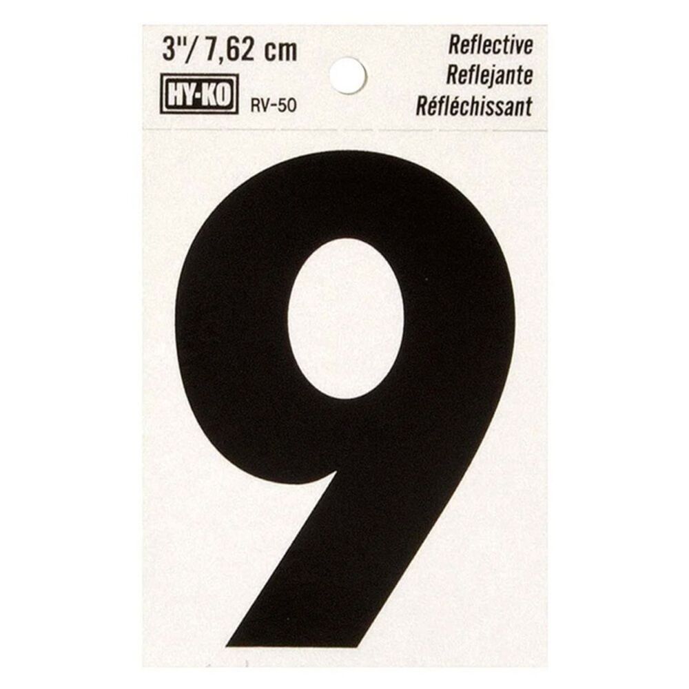 image of 3 in Reflective Numbers 9