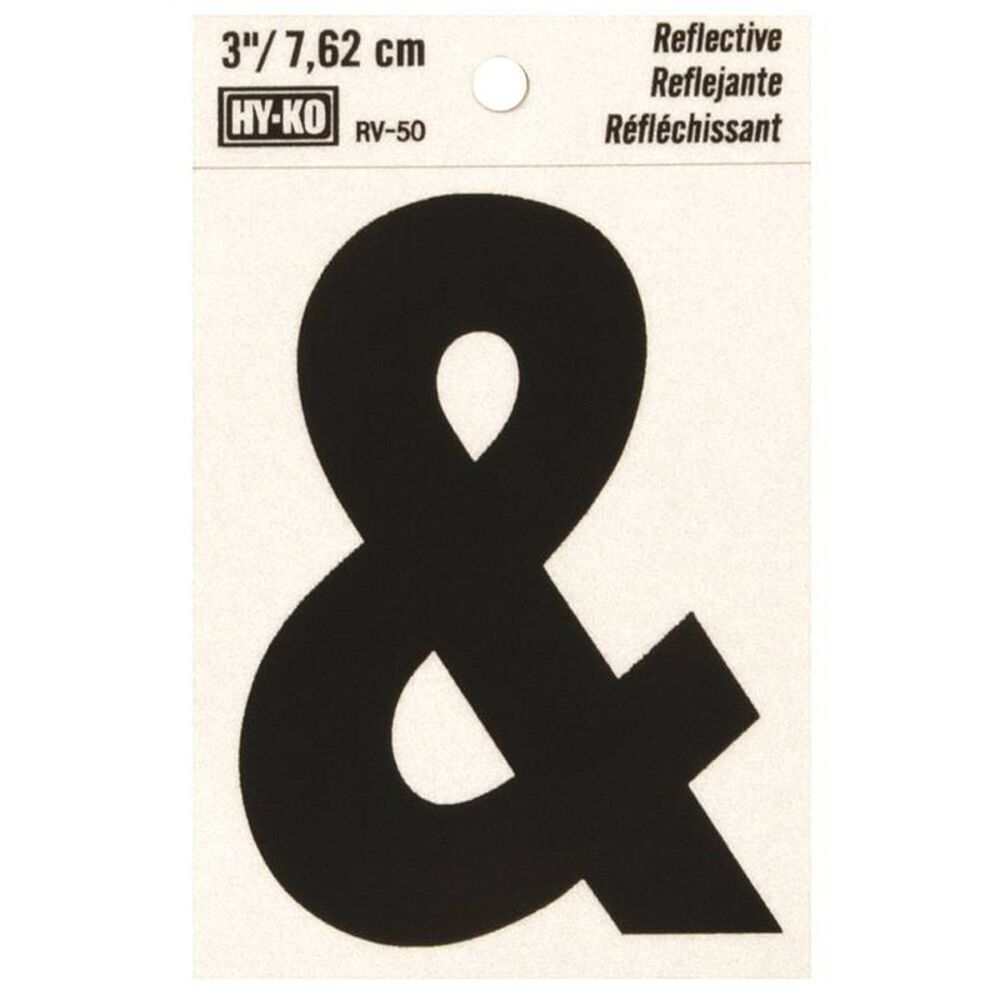 image of 3 in Reflective Ampersand