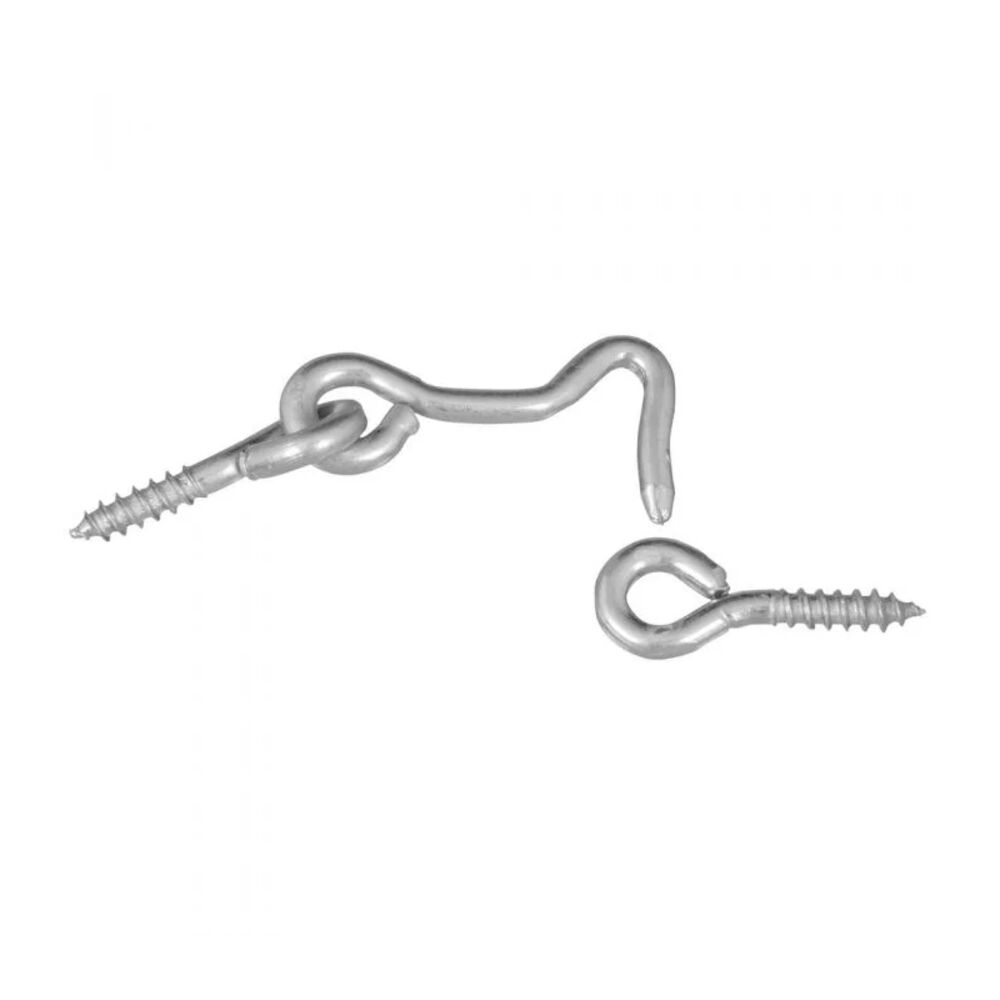 image of 2000 Hooks & Eyes in Zinc plated - N117-853