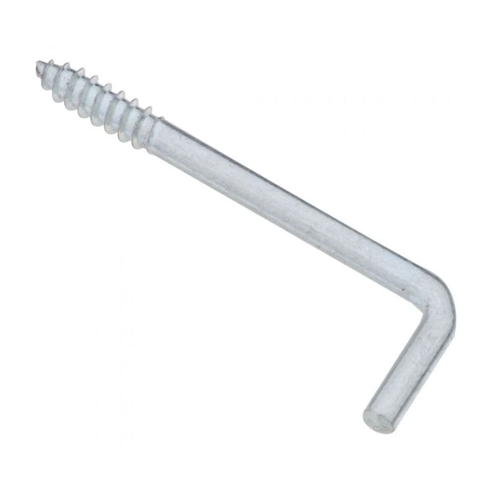 image of V2030 Square Bend Hooks in Zinc plated - N120-378