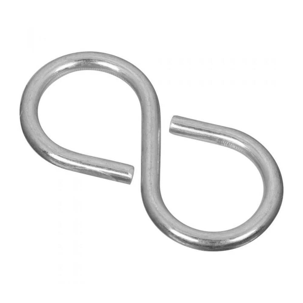 image of 2072 Closed S Hooks in Zinc plated - N121-392