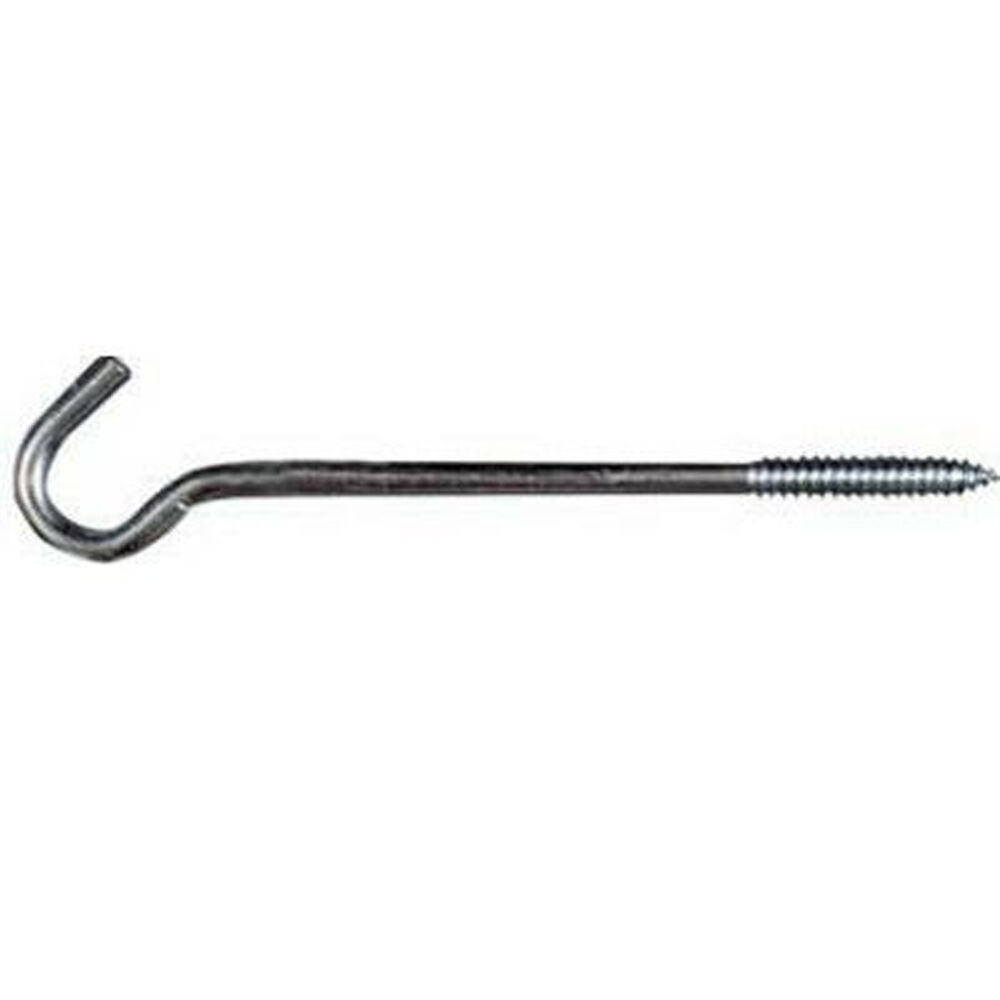 image of 9-3/4-Inch Zinc Screw Hook