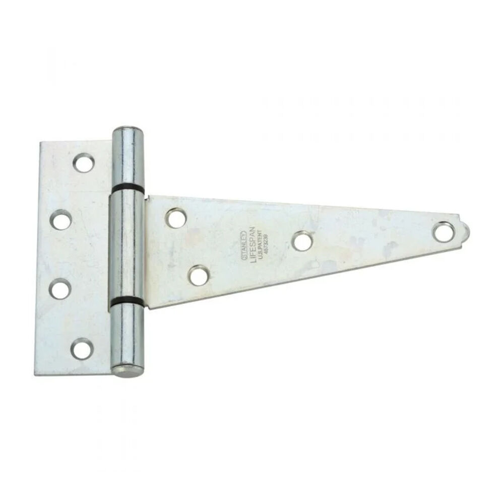 image of 286 Extra Heavy T Hinges in Zinc plated - N129-171