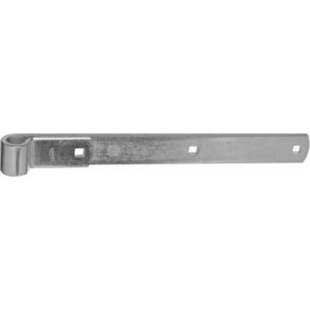 image of N130-799 Hinge Strap 14 Inch Zinc Plated Steel