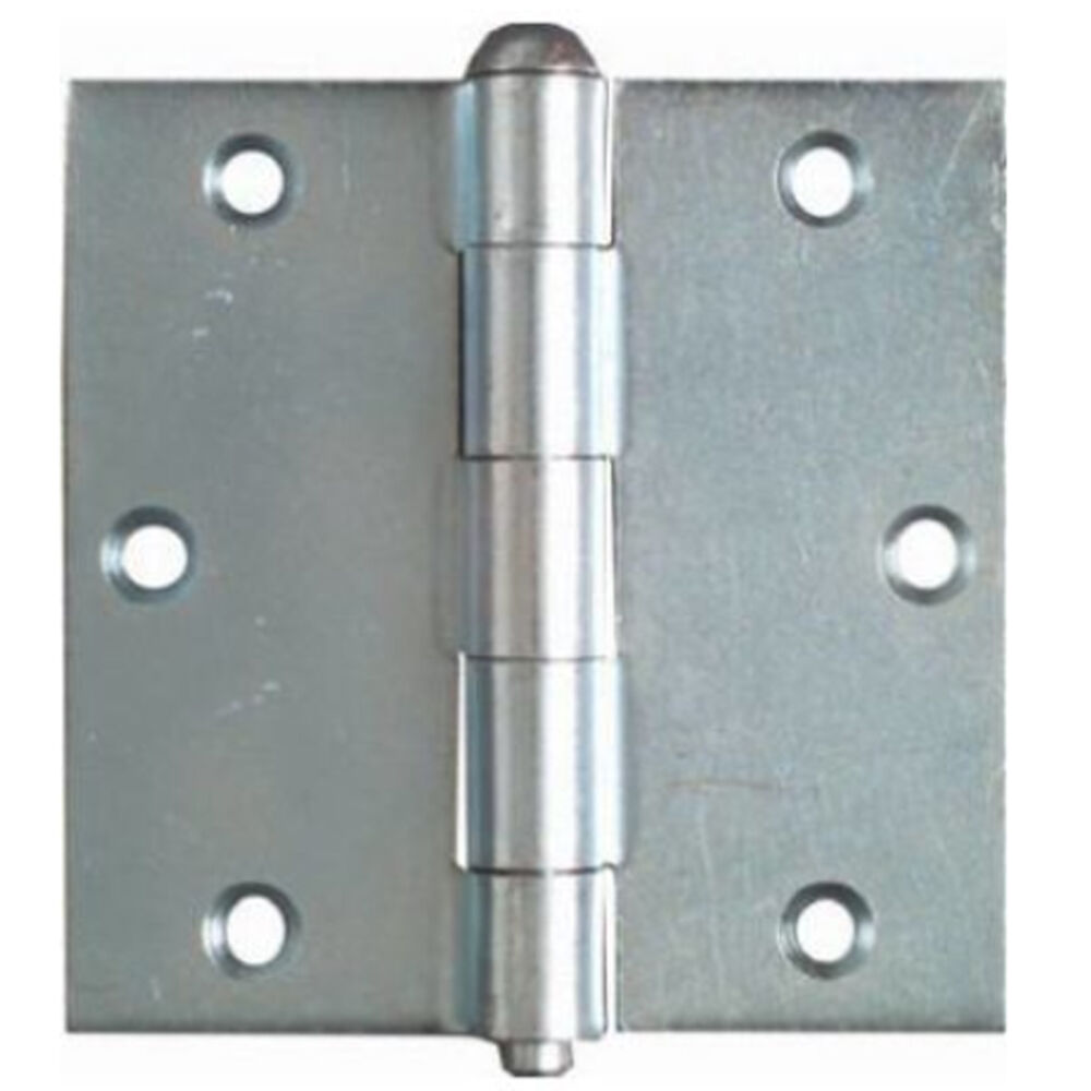 image of N195-669 Removable Pin Broad Hinge 3-1/2 Inch Zinc Plated Steel 2 Pack