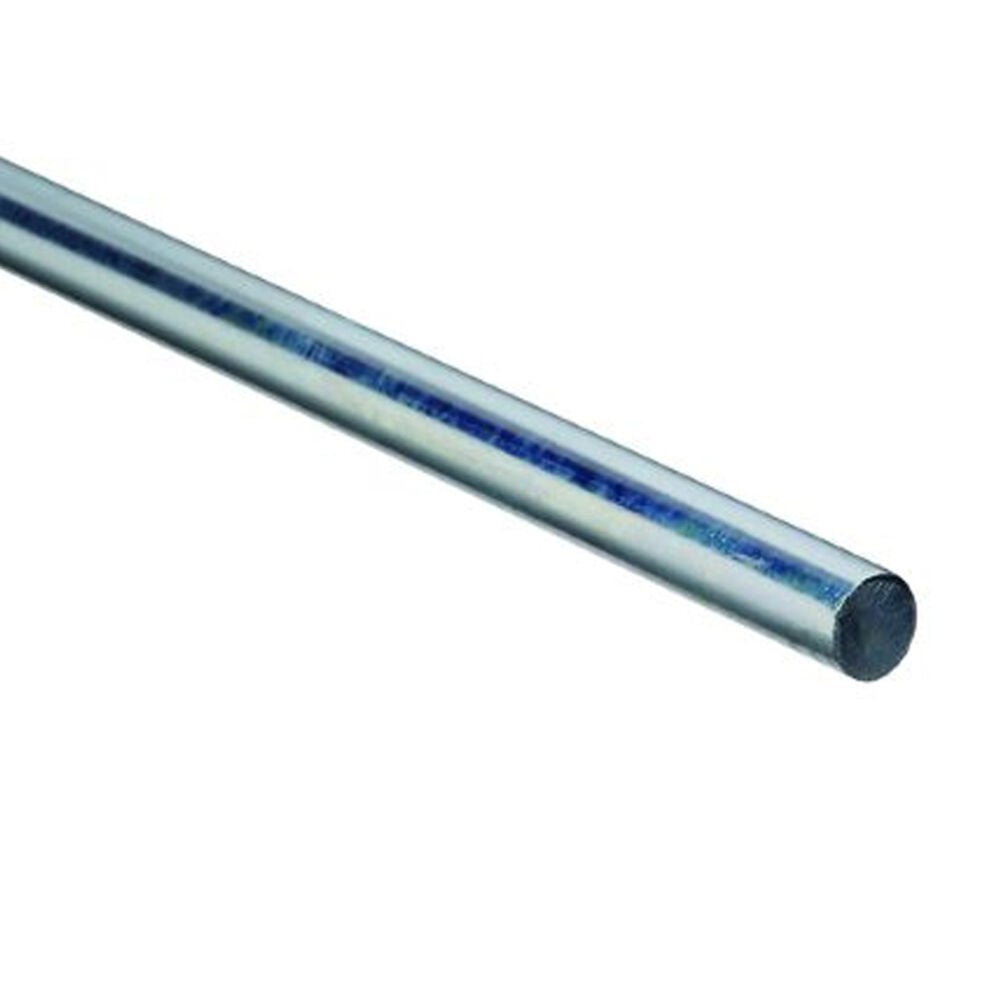 image of N179-820 Smooth Round Rod 3/4 By 36 Inch Zinc Plated Steel