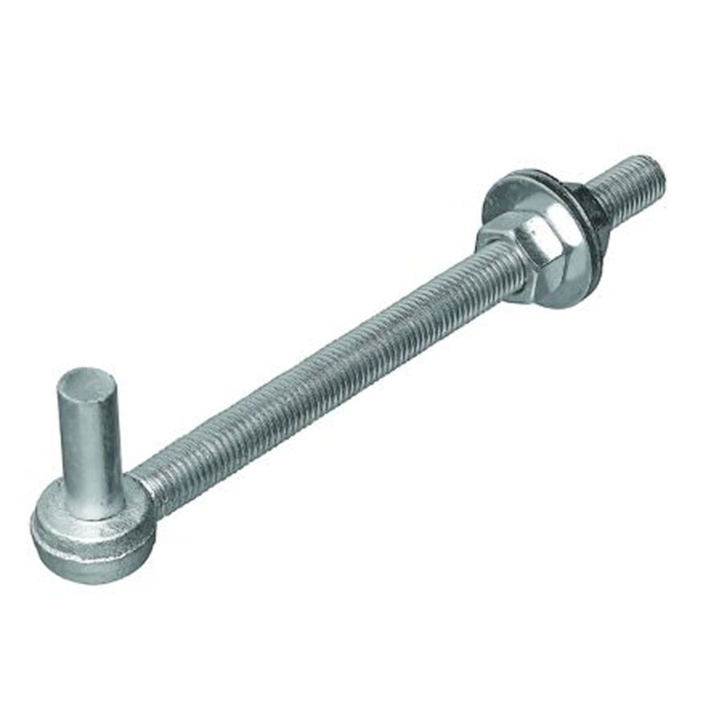 image of N130-641 Bolt Hook 3/4 By 10 Inch Zinc Plated Steel