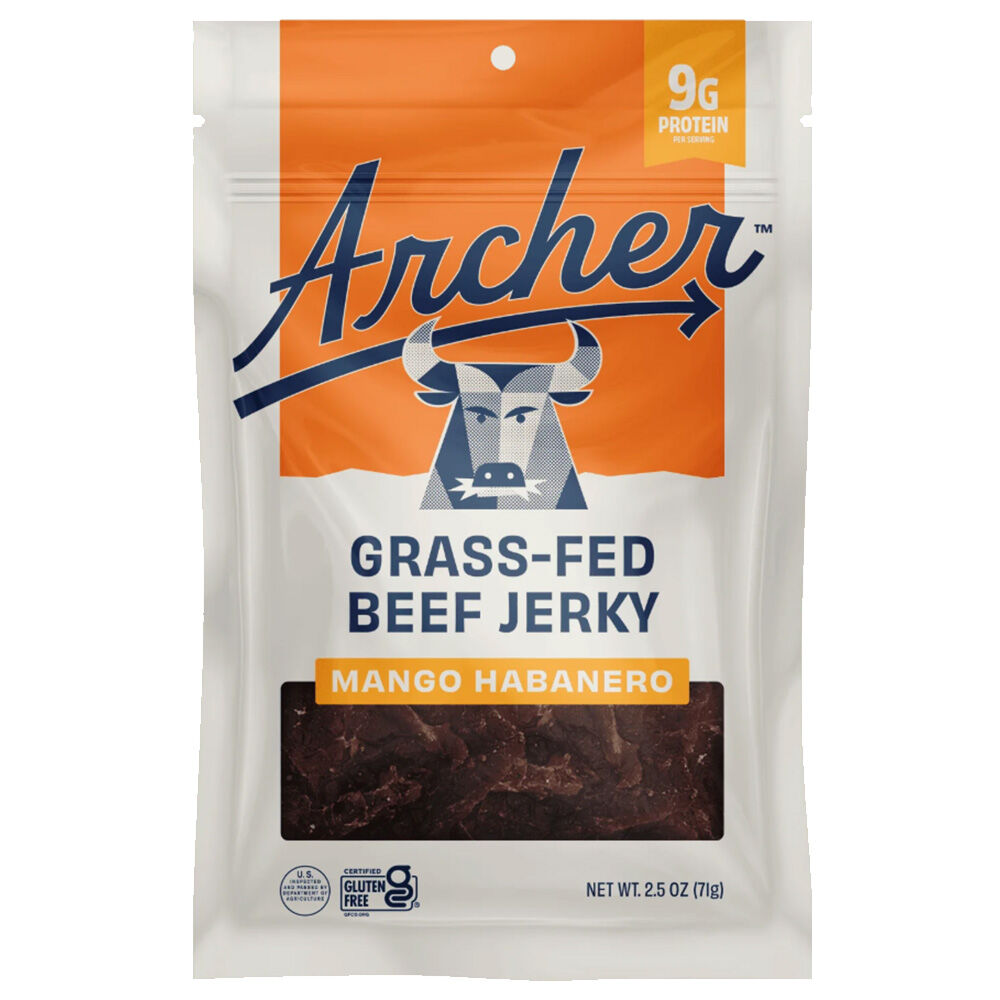 image of Mango Habanero Beef Jerky, 2.5 oz