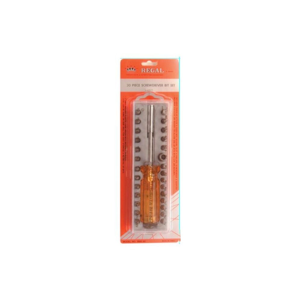 image of 30-Piece Screwdriver Bit Set