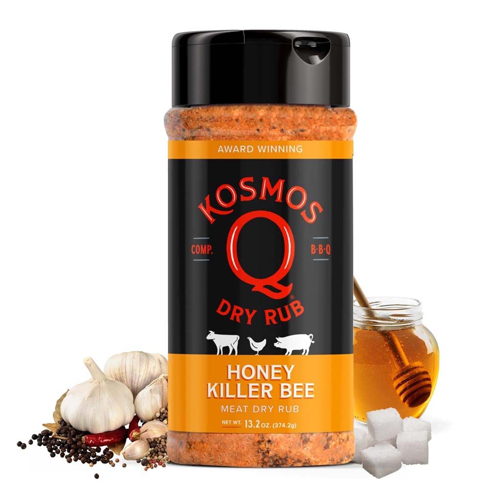 image of Honey Killer Bee BBQ Dry Rub, 12.6 oz