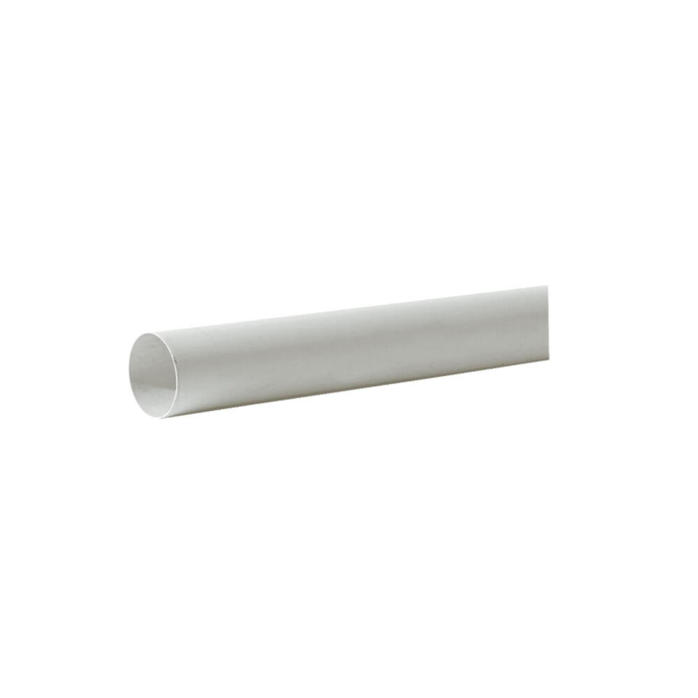 image of Solid Sewer Pipe, 4 in Dia X 10 ft L, PVC