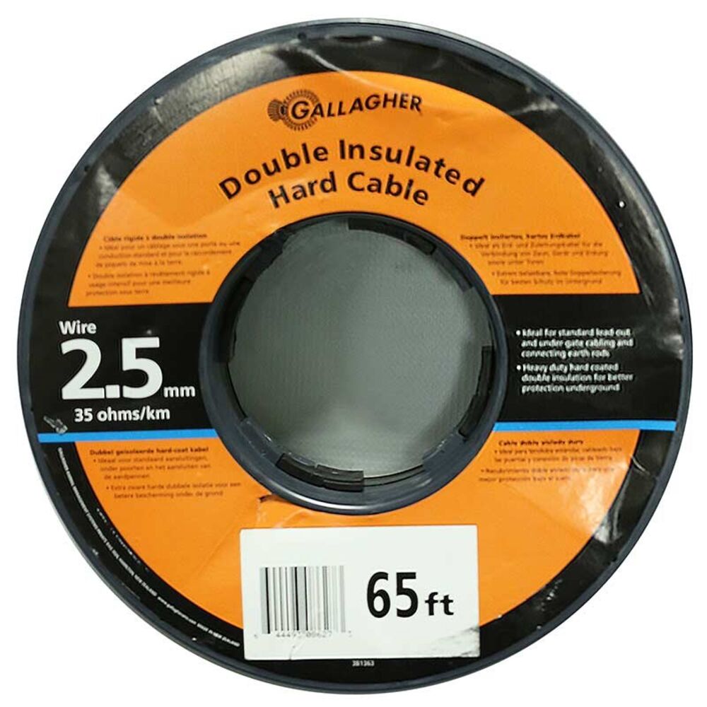 image of 12.5 Gauge Heavy Duty Leadout Cable, 65-ft