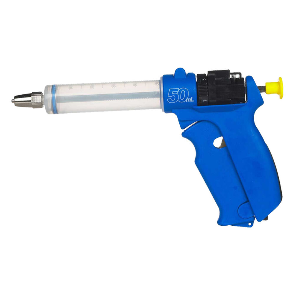 image of Semi-Automatic repeating Plastic Syringe, 50 mL