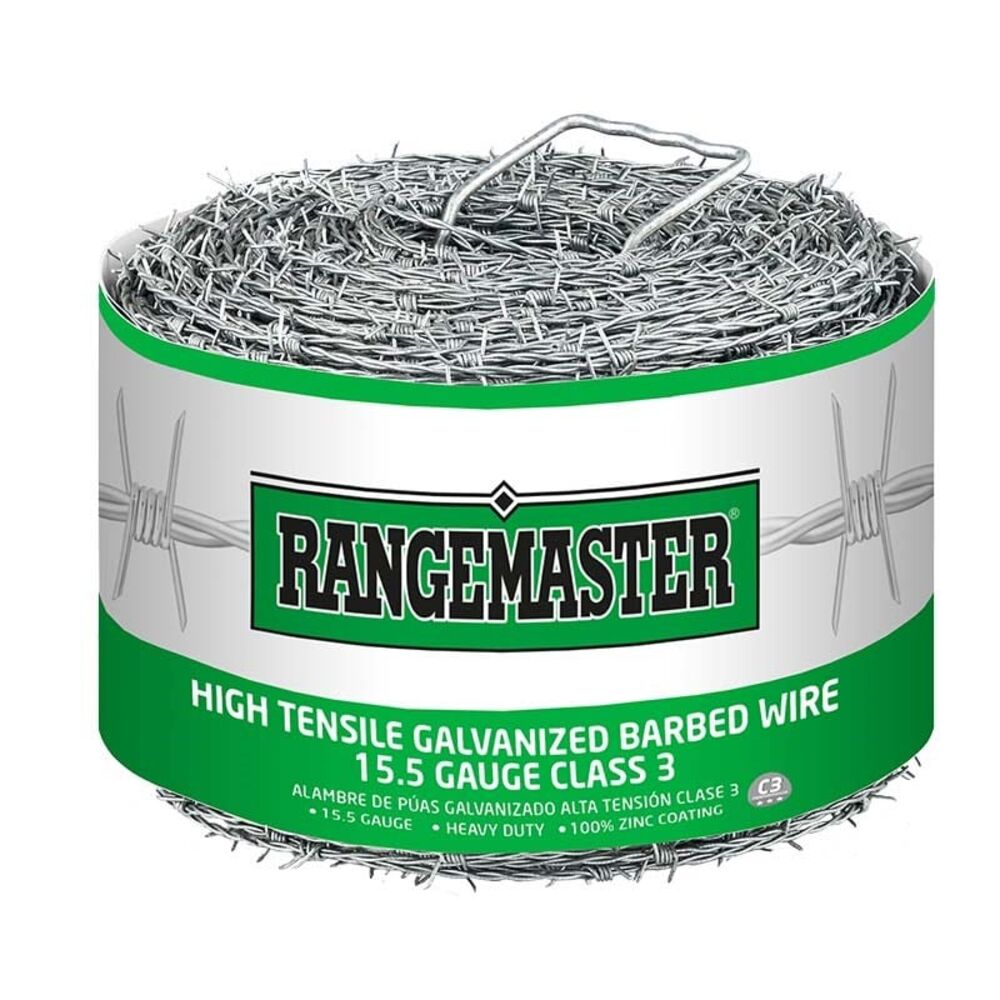 image of 4 Point Class 3, 15.5 Ga Barbed Wire