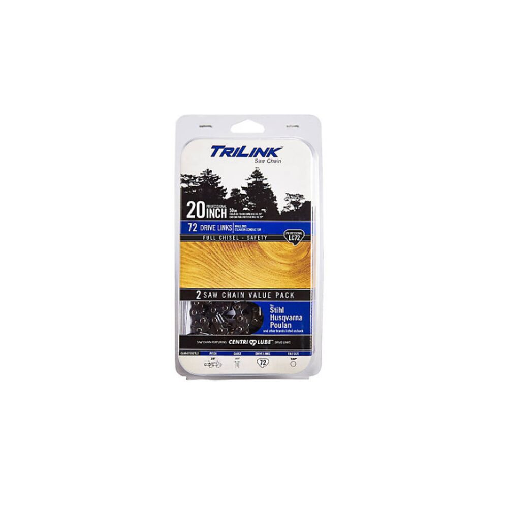 image of Chainsaw Chain Twin Pack, 72