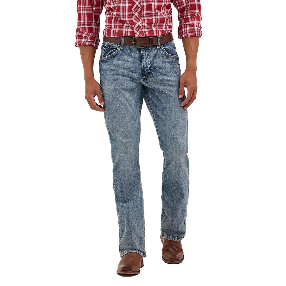 image of Men's Retro Low Rise Slim Bootcut Jean, Greeley