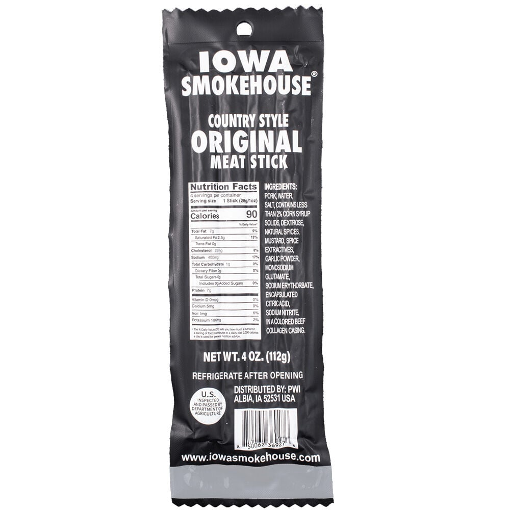 image of Country Style Original Meat Sticks, 4 oz