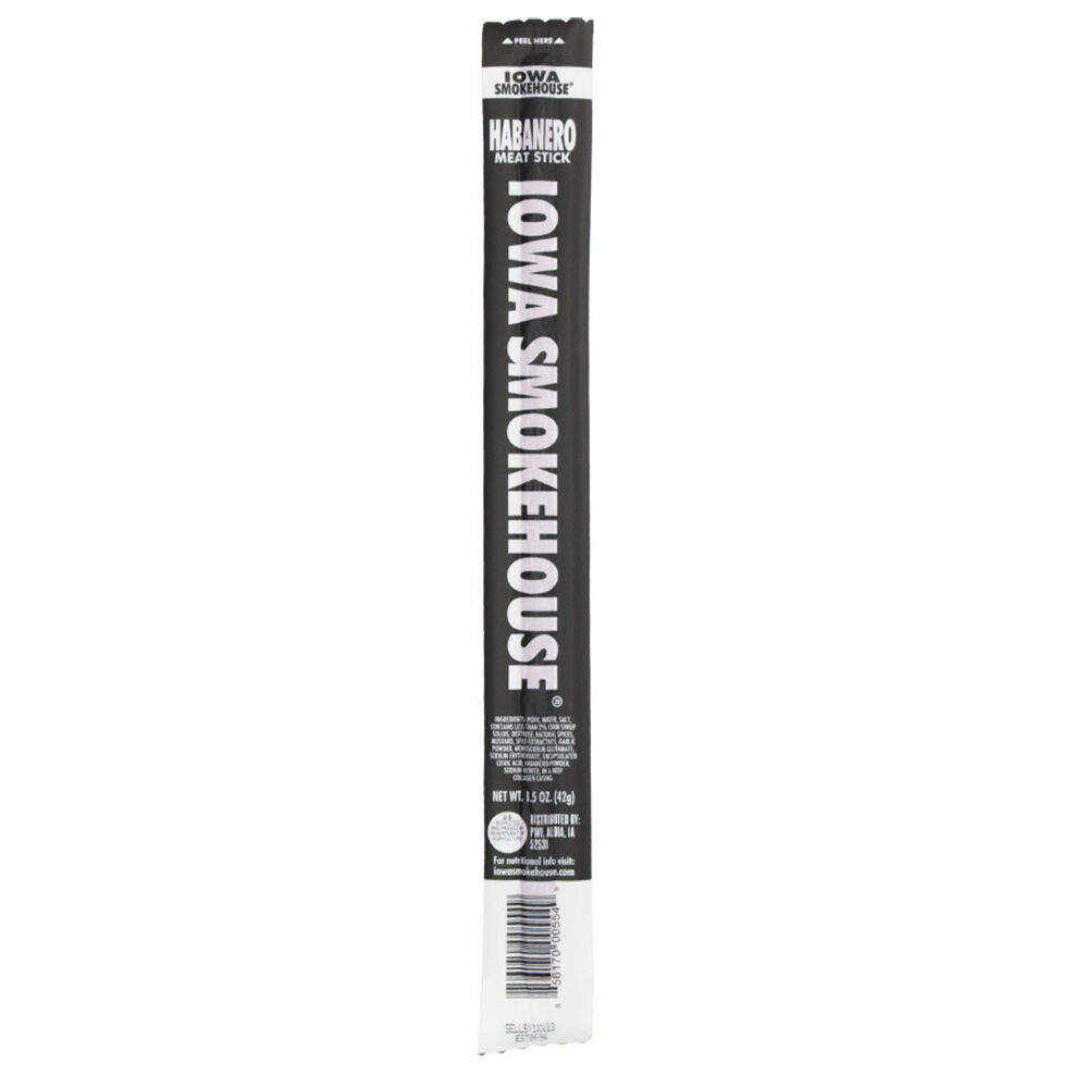 image of Country Style Habanero Meat Stick, 1.5 oz