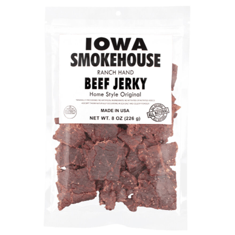 image of Ranch Hand Homestyle Original Beef Jerky, 8oz