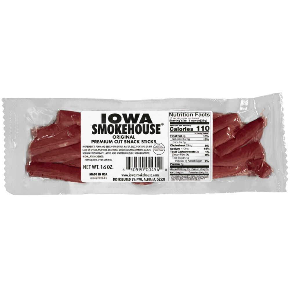 image of Original Premium Cut Snack Sticks, 16 oz