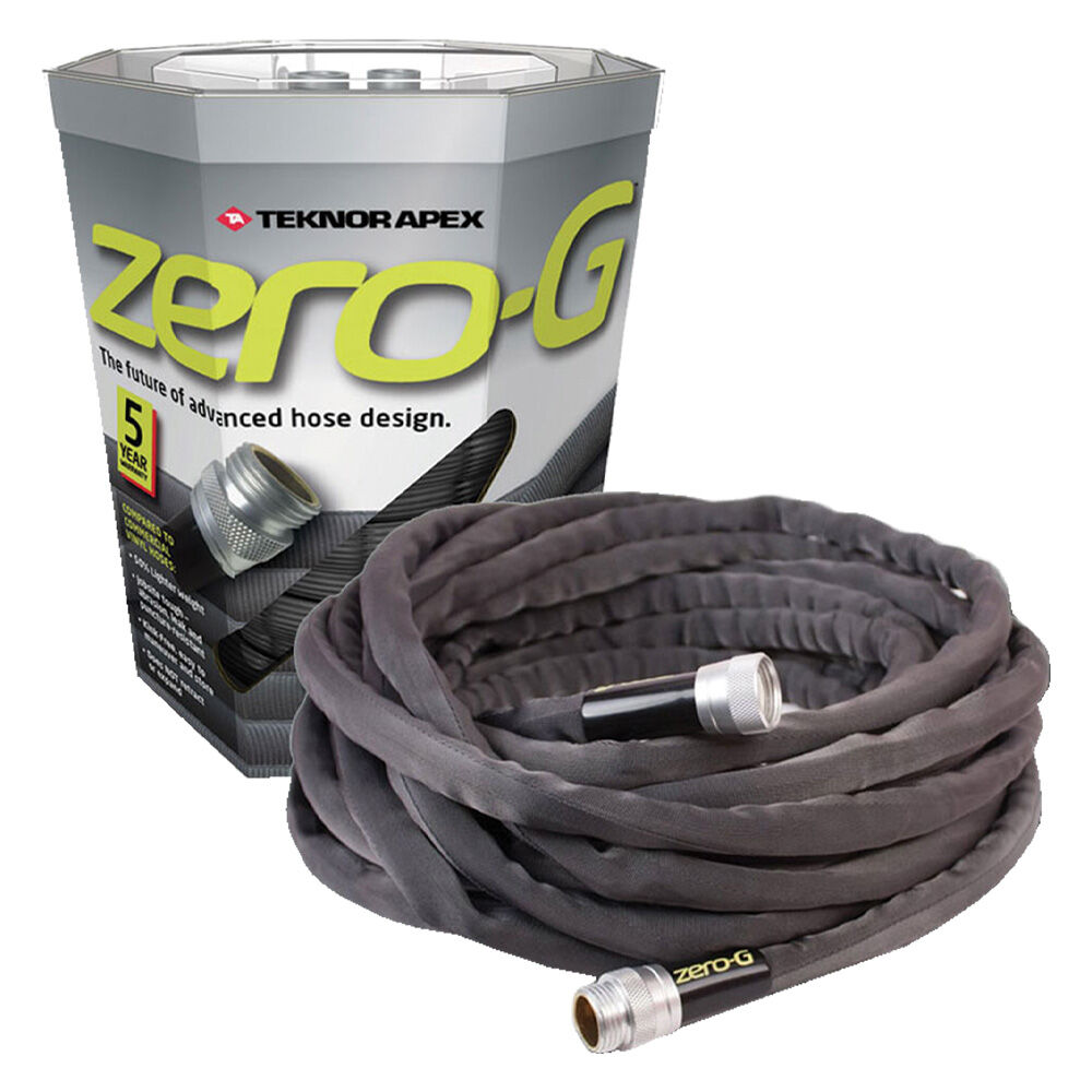 image of Zero-G Heavy Duty Commercial Grade Garden Hose, 5/8 in x 50 ft 
