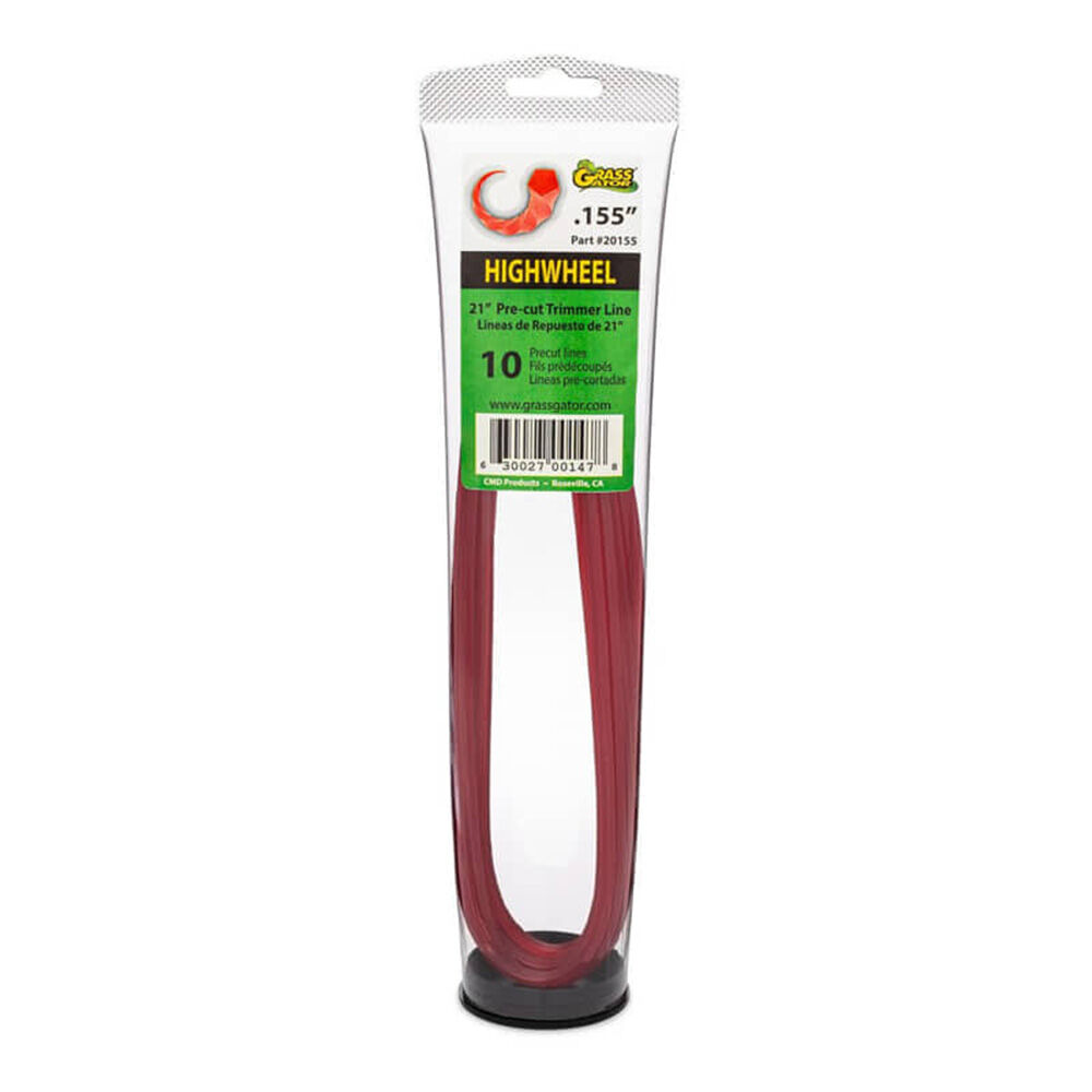 image of .155 Pre-Cut Highwheel Trimmer Line, 10 pc
