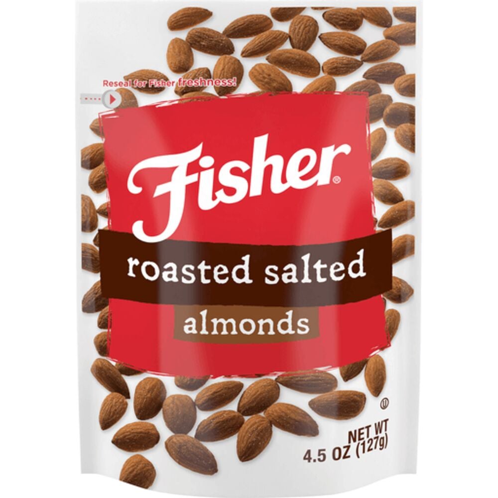 image of Roasted Salted Almonds, 4.5 oz