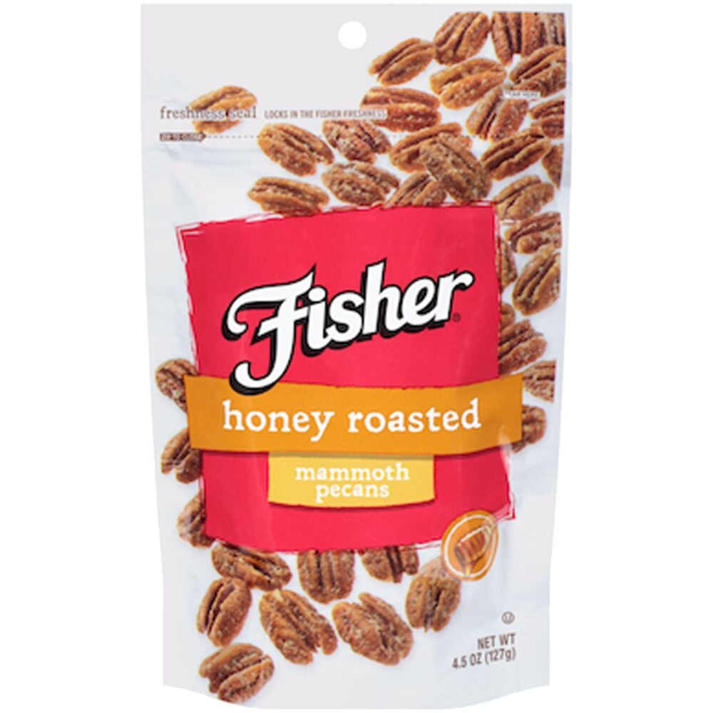 image of Honey Roasted Mammoth Pecans, 4.5 oz