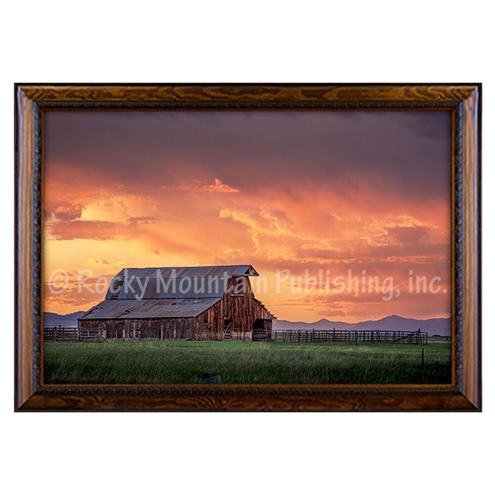 image of 10 x 7 Canvas Wall Art- Beauty Before The Storm by Dan Ballard