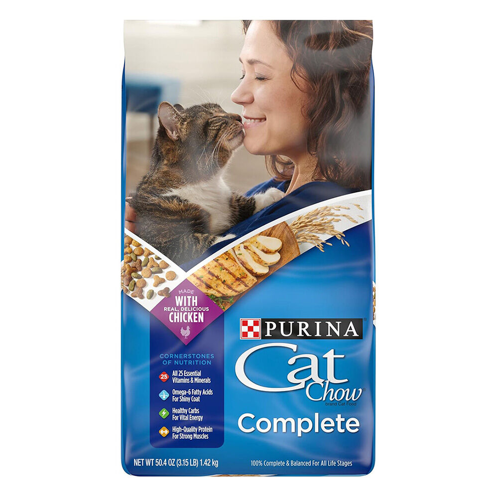 image of Cat Chow Dry Cat Food- Complete, 6.3 lb